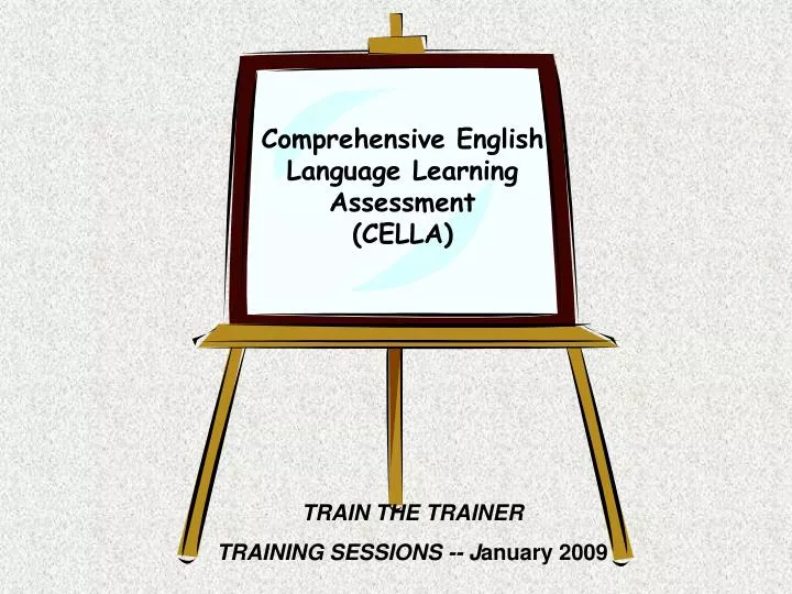 comprehensive english language learning assessment cella