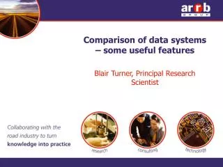 Comparison of data systems – some useful features