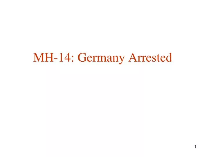 mh 14 germany arrested