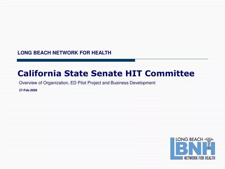 california state senate hit committee