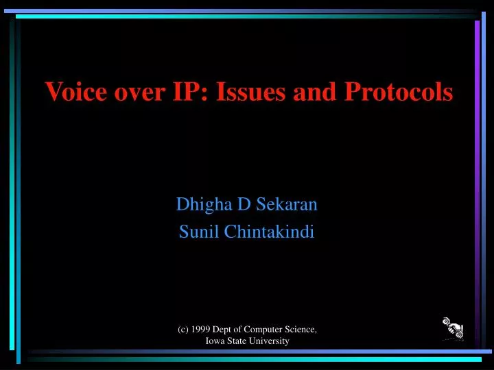 voice over ip issues and protocols