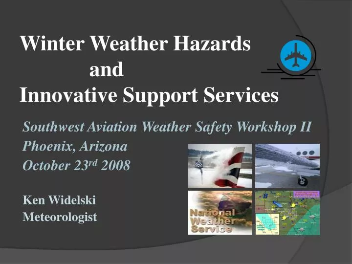 winter weather hazards and innovative support services