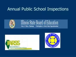 Annual Public School Inspections