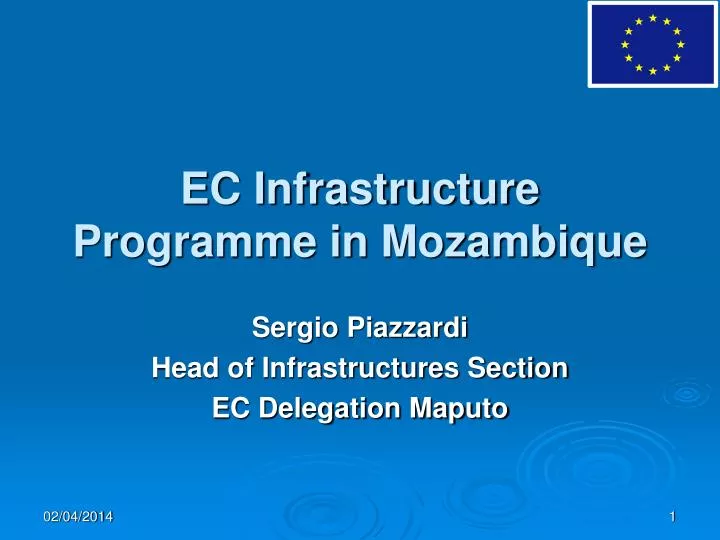 ec infrastructure programme in mozambique