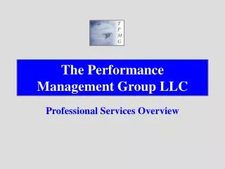 The Performance Management Group LLC