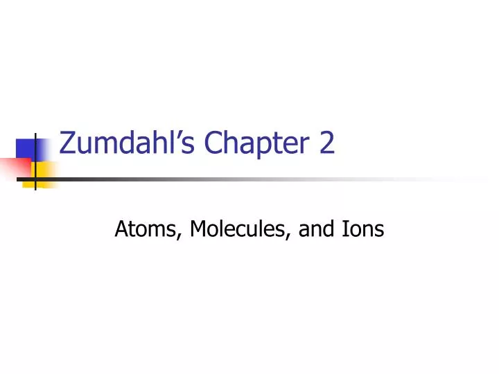 zumdahl s chapter 2