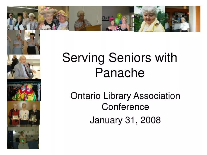 serving seniors with panache