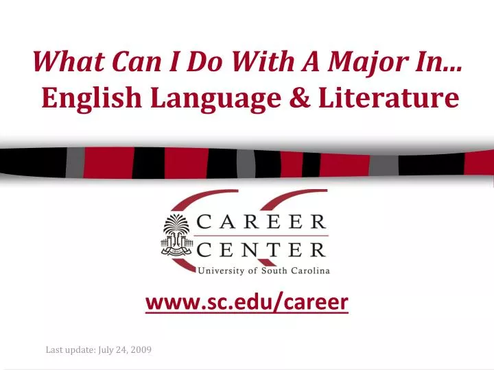 what can i do with a major in english language literature