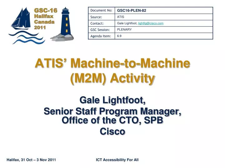 atis machine to machine m2m activity