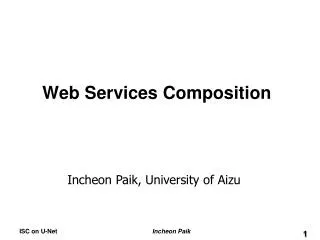 Web Services Composition