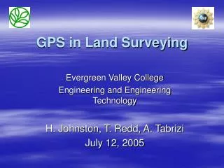 GPS in Land Surveying