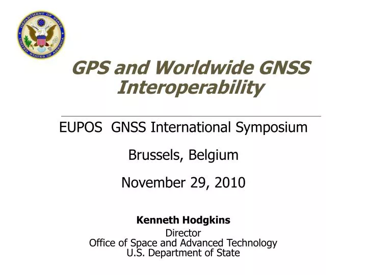 gps and worldwide gnss interoperability