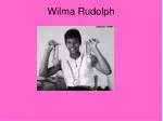 Wilma Rudolph - slide 1