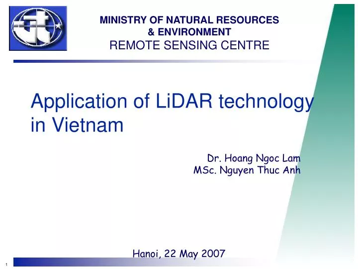 application of lidar technology in vietnam