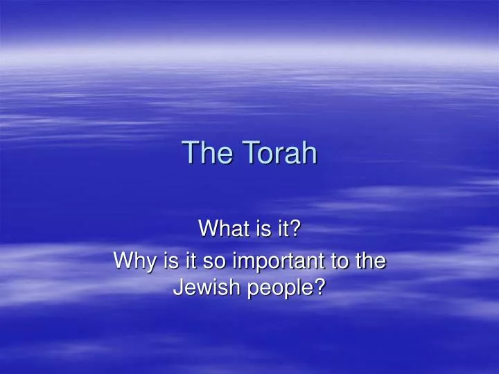 the torah