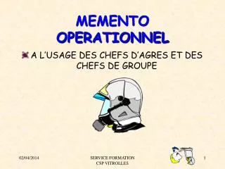 memento operationnel