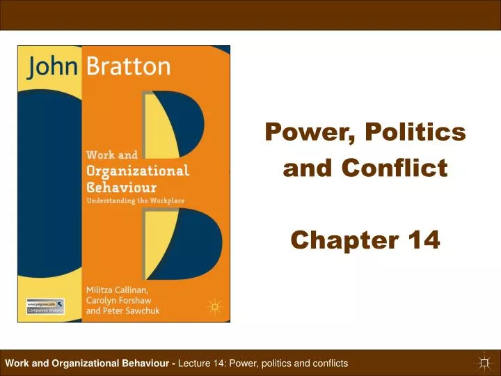 power politics and conflict chapter 14