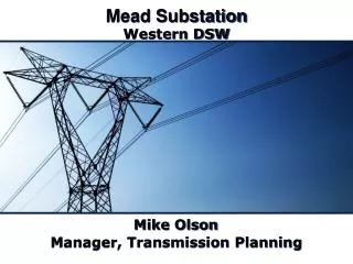 Mead Substation