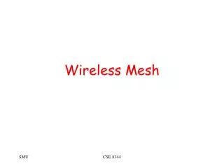 Wireless Mesh