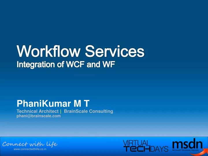 workflow services integration of wcf and wf