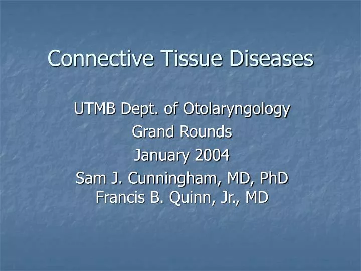 connective tissue diseases