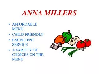 ANNA MILLERS