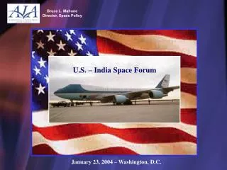 U.S. – India Space Forum