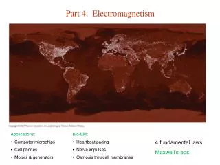 Part 4. Electromagnetism