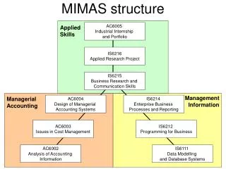MIMAS structure