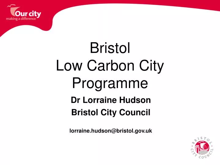 bristol low carbon city programme