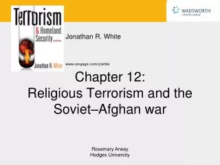 Chapter 12: Religious Terrorism and the Soviet–Afghan war