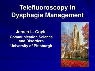 Telefluoroscopy in Dysphagia Management