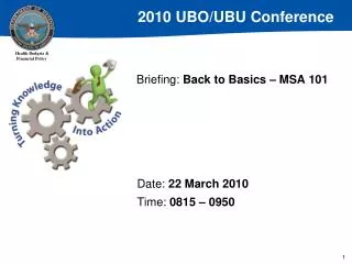 Briefing: Back to Basics – MSA 101