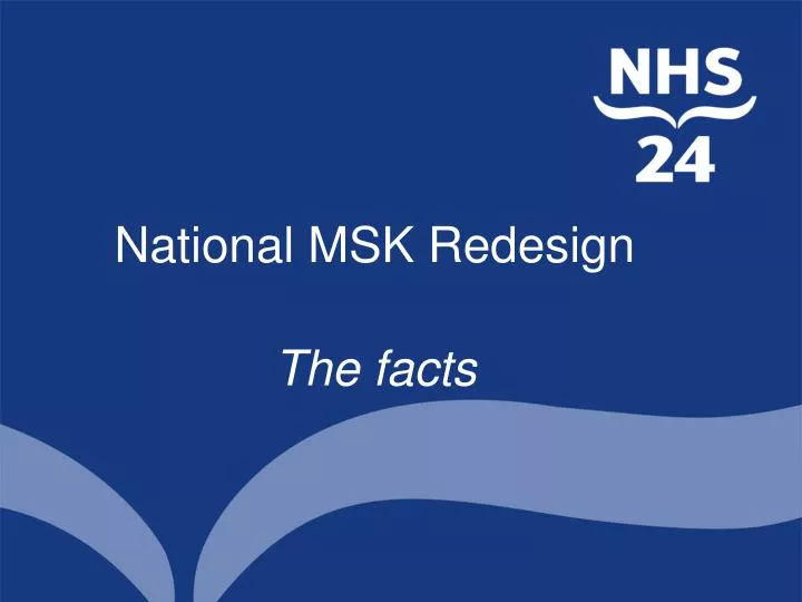 national msk redesign