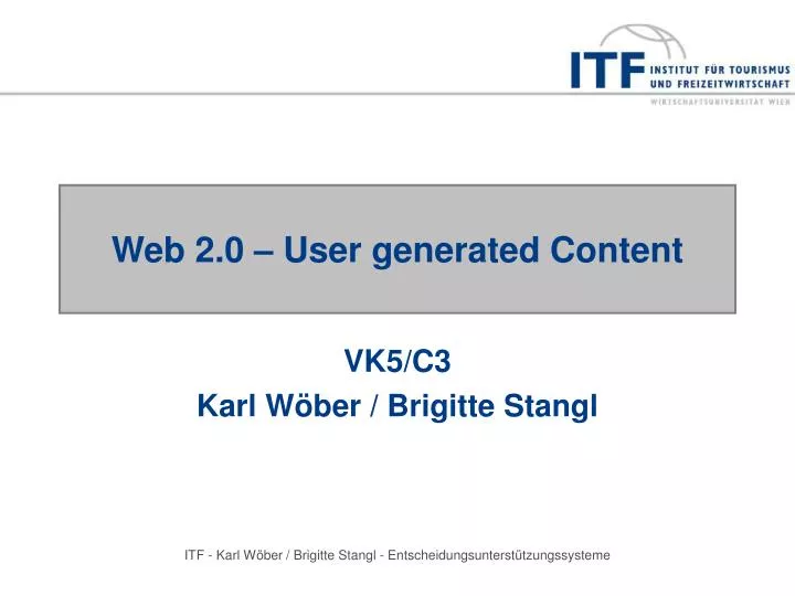web 2 0 user generated content