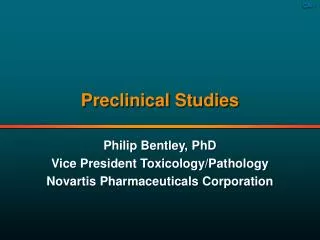 Preclinical Studies