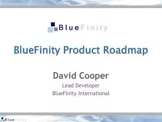BlueFinity Product Roadmap