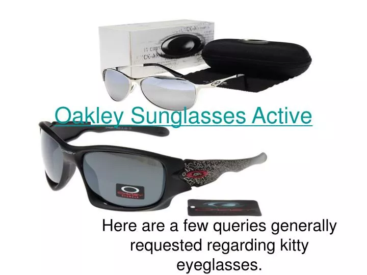 oakley sunglasses active