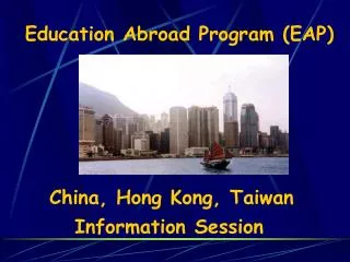Education Abroad Program (EAP)