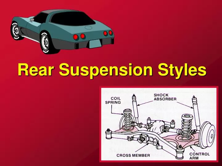 rear suspension styles