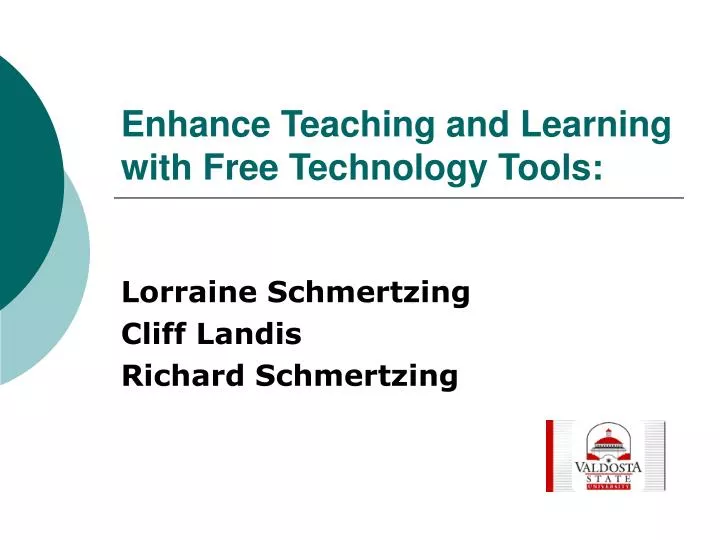 enhance teaching and learning with free technology tools