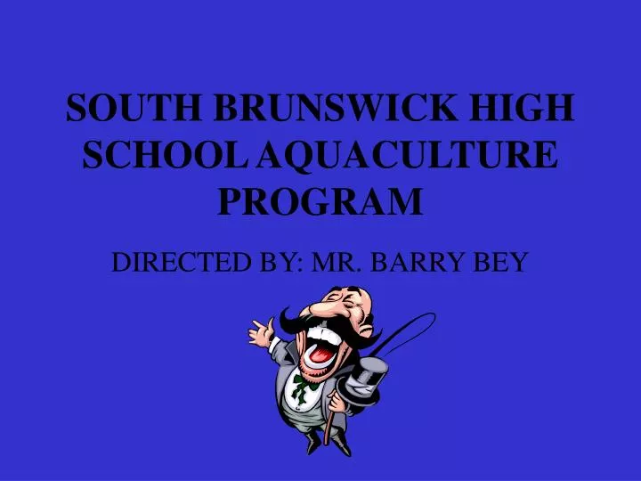 south brunswick high school aquaculture program