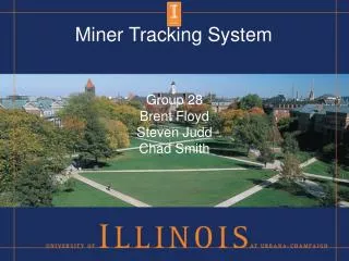 Miner Tracking System
