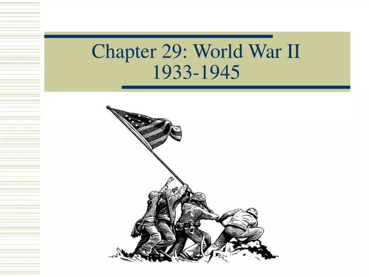 chapter 29 world war ii 1933 1945