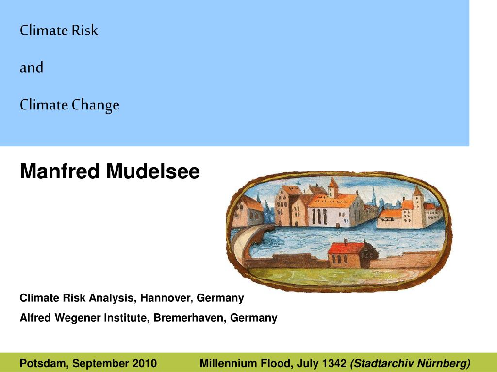 PPT - Climate Risk and Climate Change PowerPoint Presentation, free ...