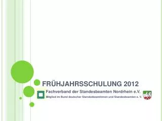 fr hjahrsschulung 2012