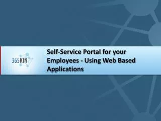 Self-Service Portal for your Employees