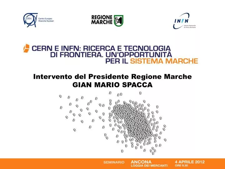 intervento del presidente regione marche gian mario spacca