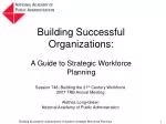Building Successful Organizations: - slide 1