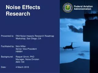 Noise Effects Research